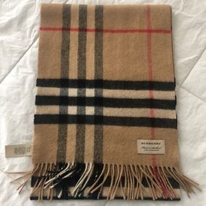Burberry cashmere scarf